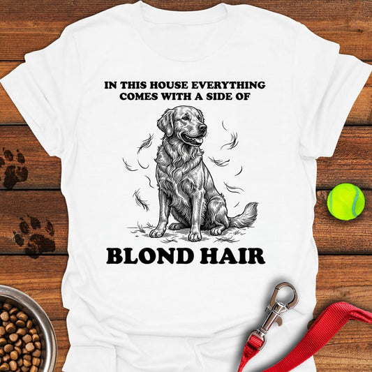 Blond Goldie Hair White