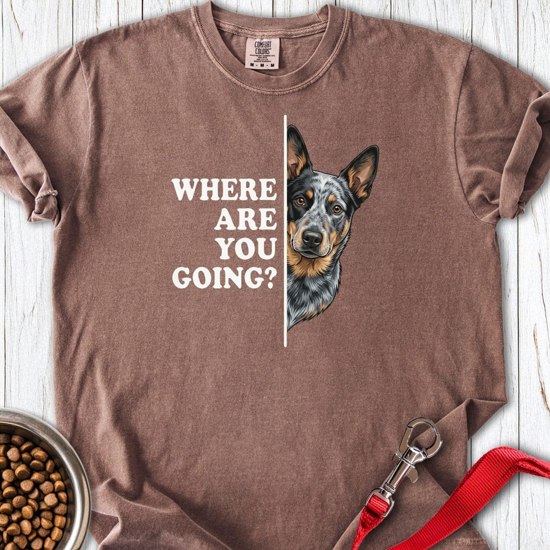 Blue Heeler Following Premium Tee Espresso