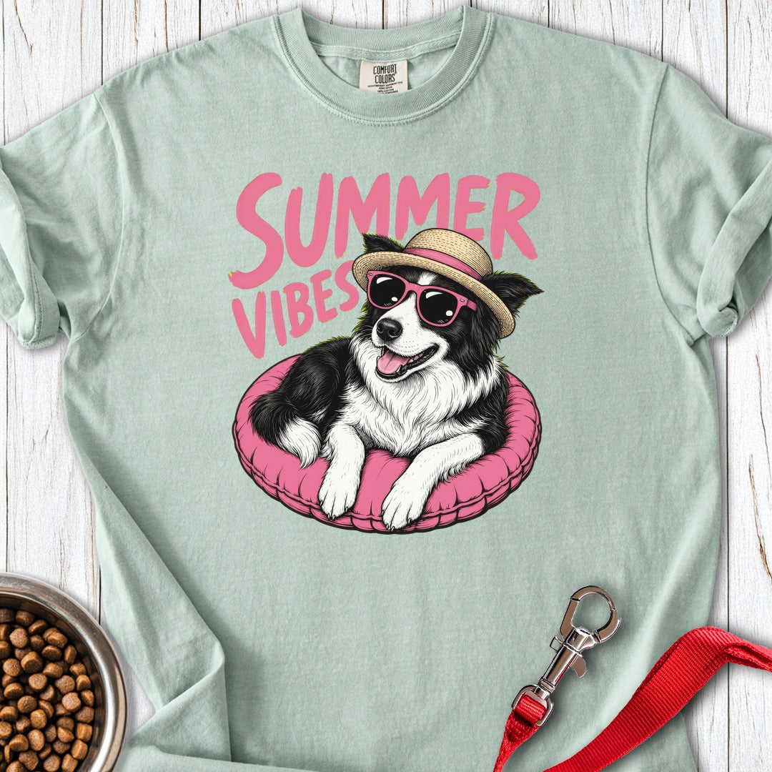 Border Collie Summer Premium Tee Bay