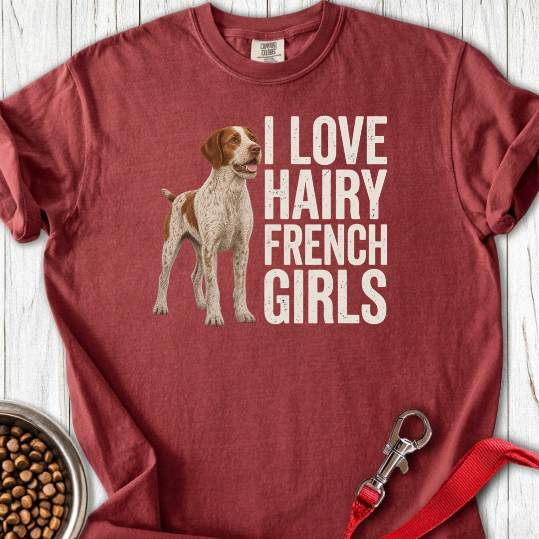 Brittany French Girl Premium Tee Brick