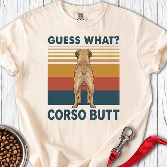 Cane Corso Butt Premium Tee Ivory