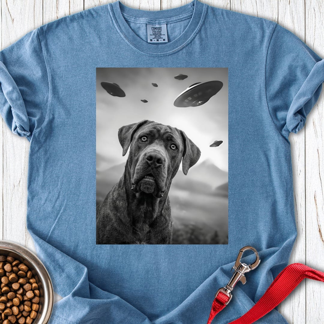 Cane Corso UFO Premium Tee Blue Jean