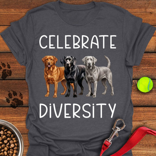 Celebrate Diversity Labrador Dark Heather