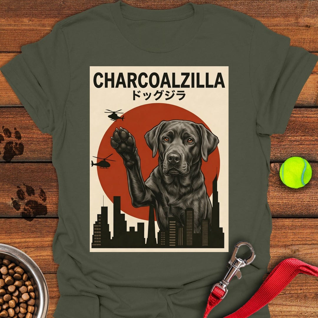 Charcoalzilla Labrador Military Green
