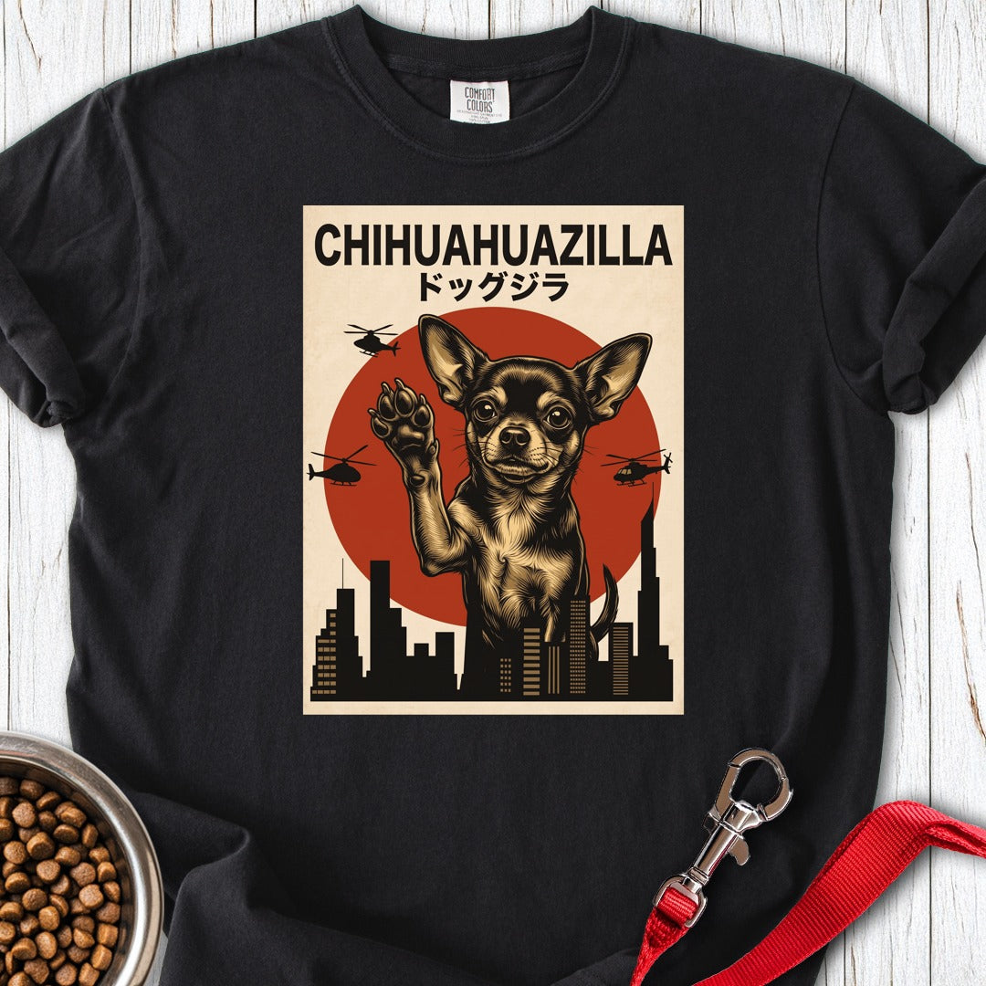 Chihuahua Chihuahuazilla Premium Tee Black