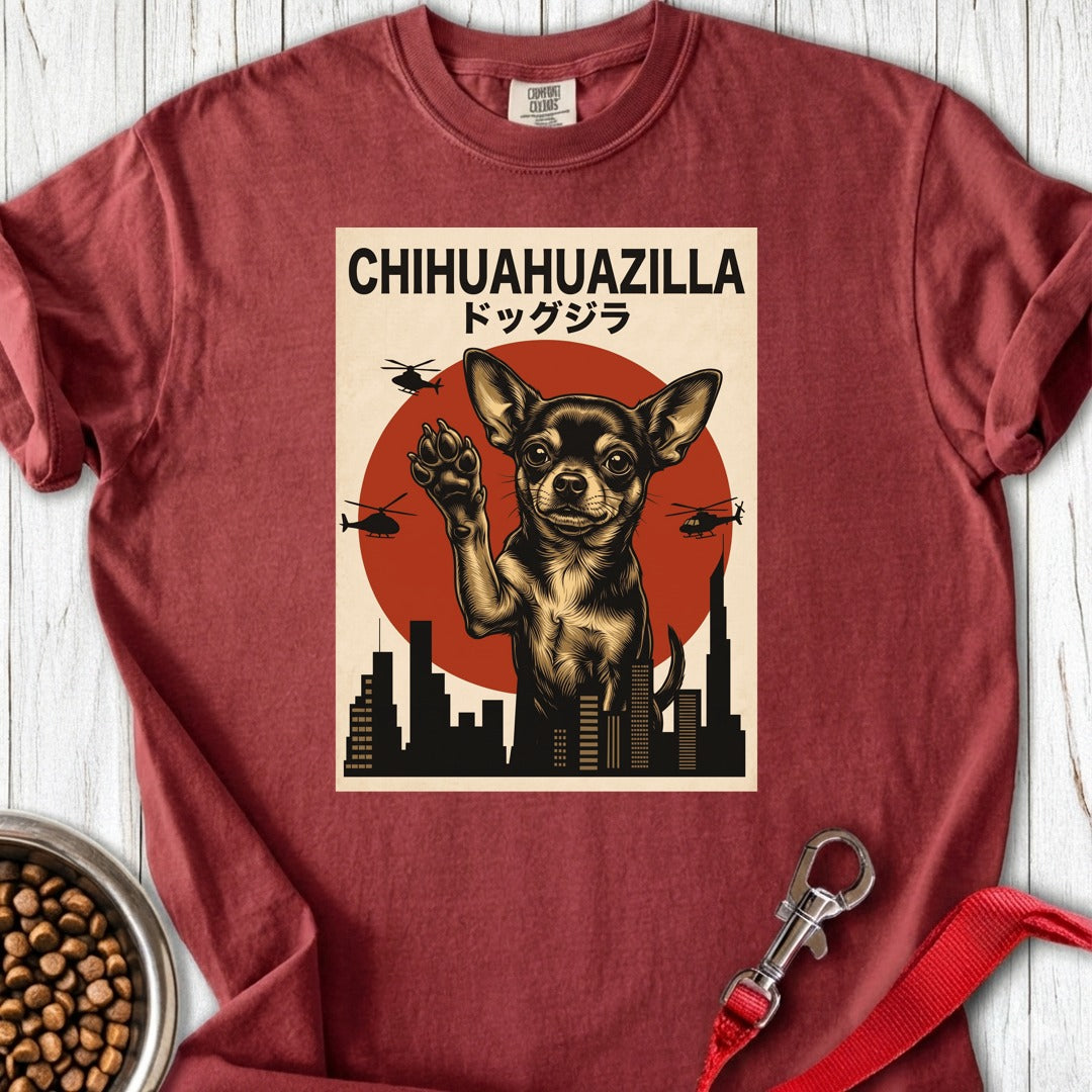 Chihuahua Chihuahuazilla Premium Tee Brick