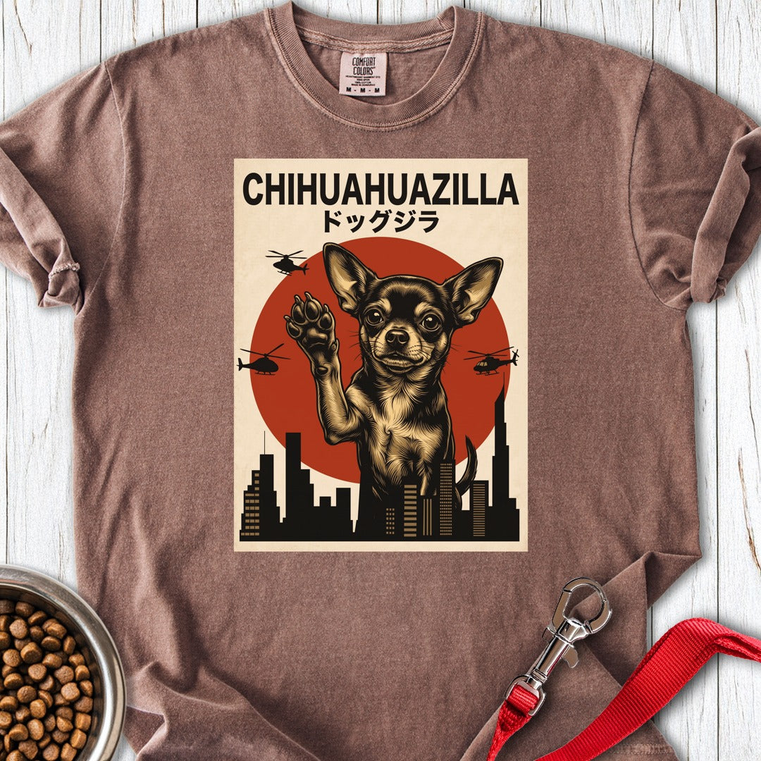 Chihuahua Chihuahuazilla Premium Tee Espresso