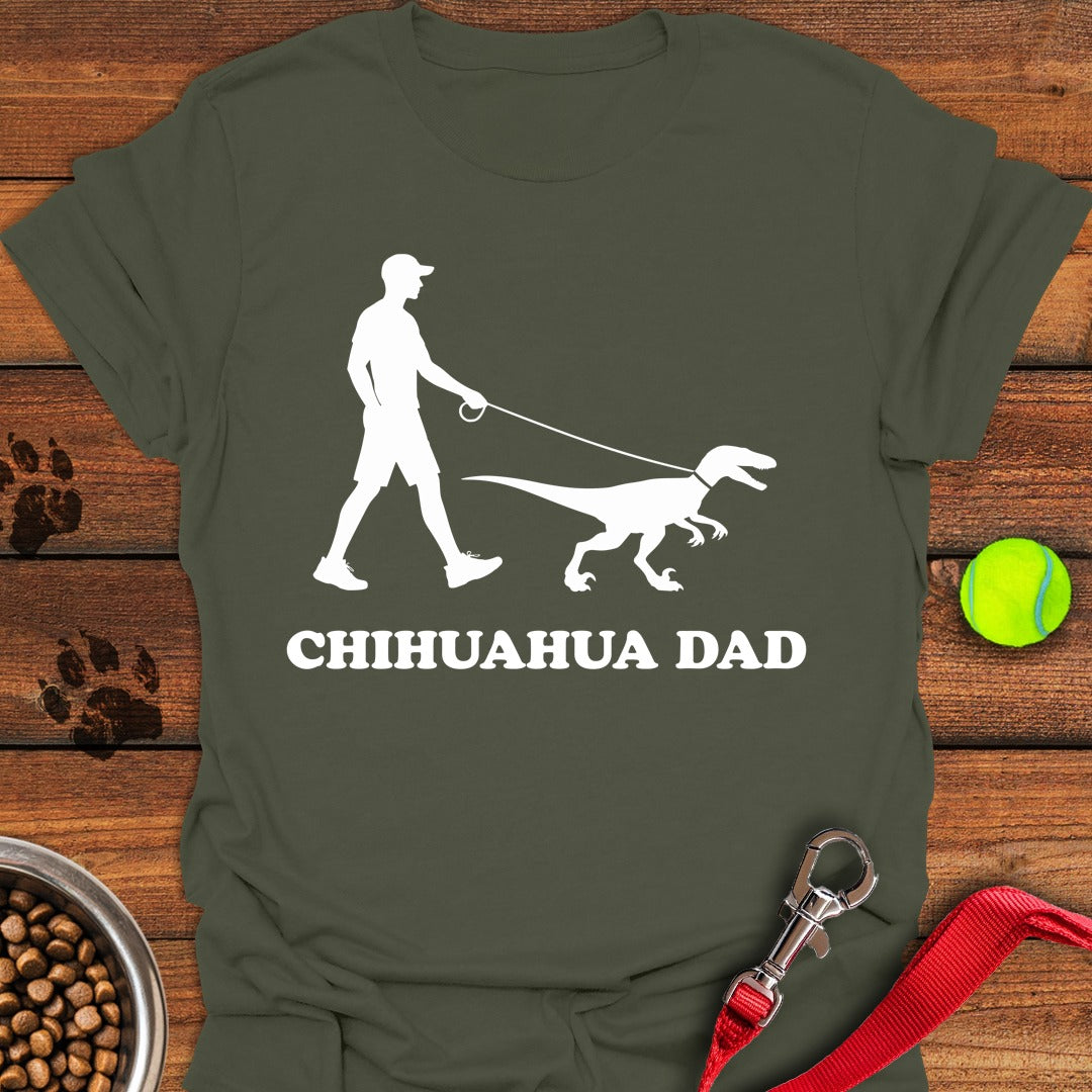 Chihuahua Dad Military Green