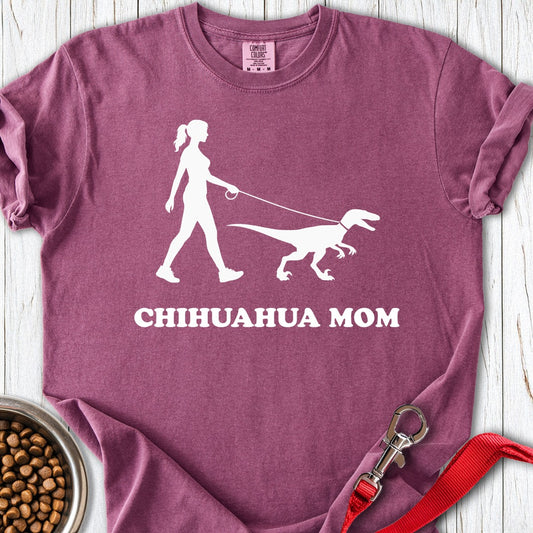 Chihuahua Mom Premium Tee Berry