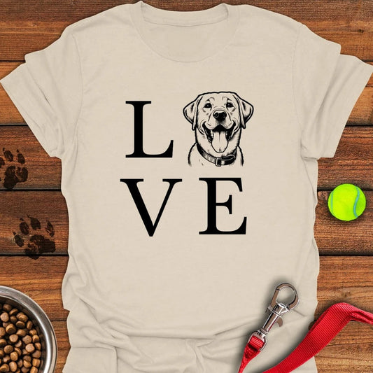 Love Labrador T-Shirt Natural