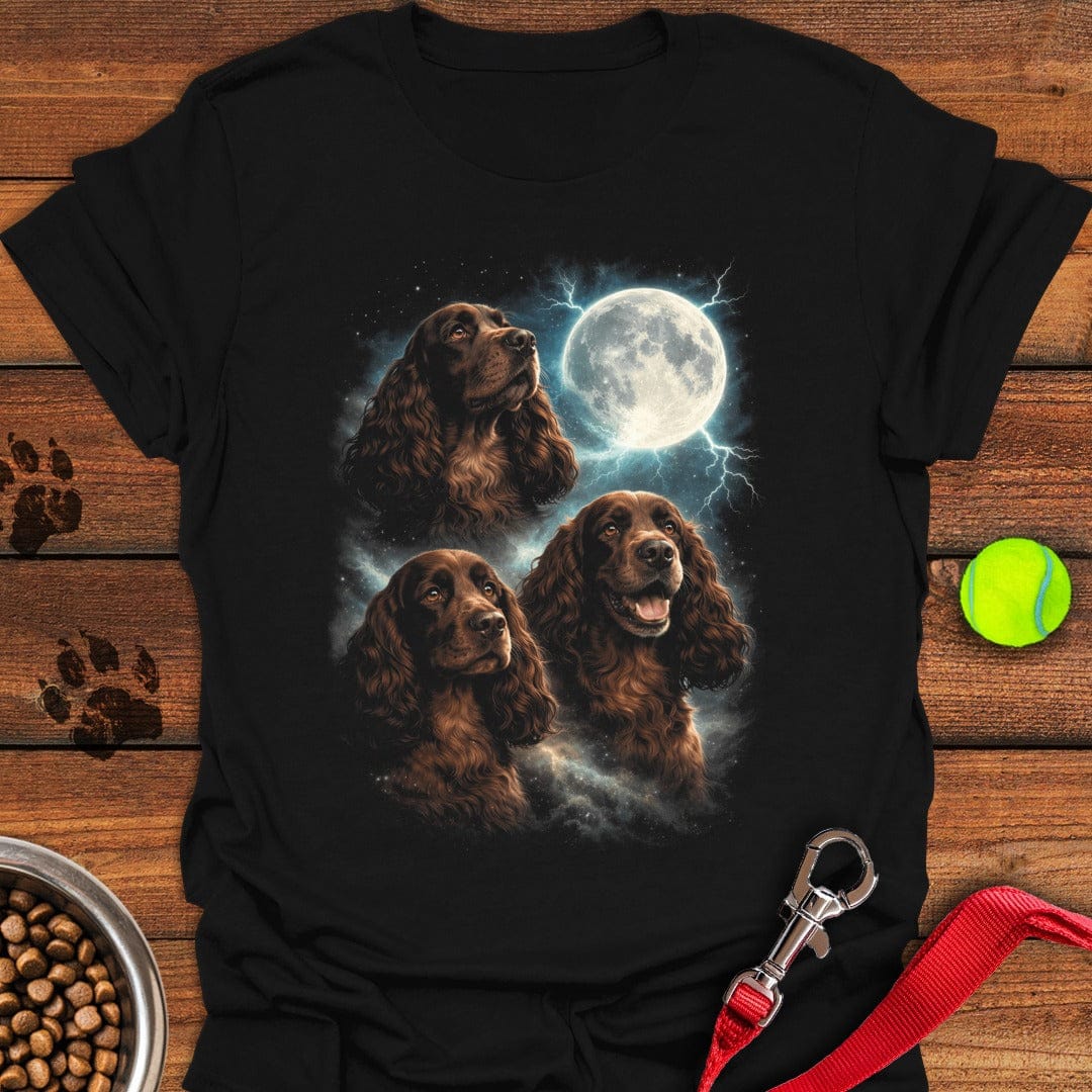 Chocolat Cocker Spaniel Moon Black