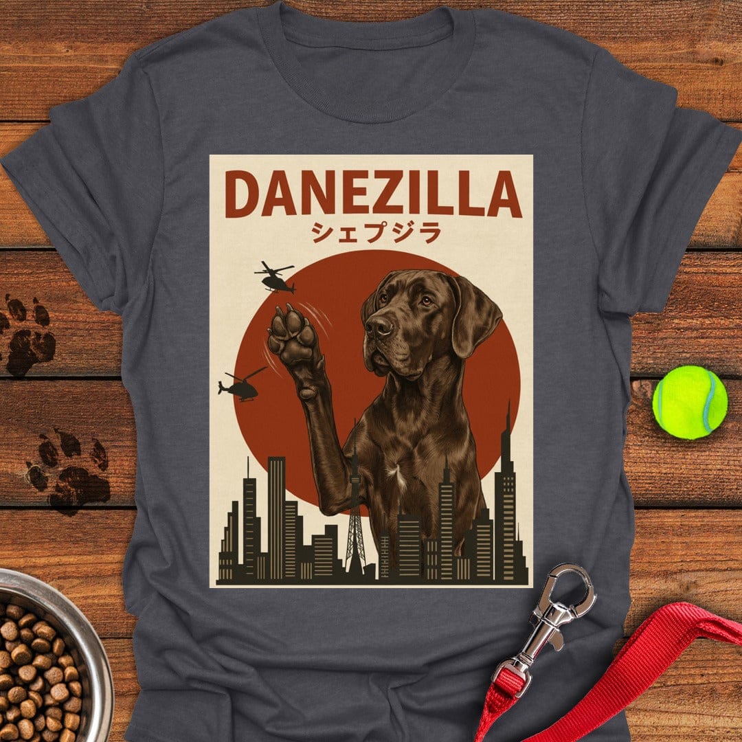 Chocolate Danezilla Great Dane Dark Heather