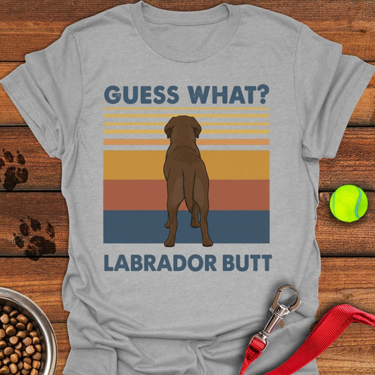 Chocolate Lab Butt Sport Grey