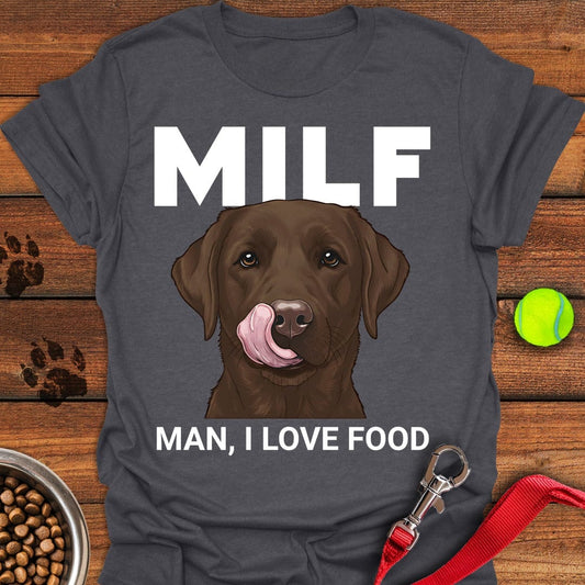 Chocolate Lab MILF Dark Heather