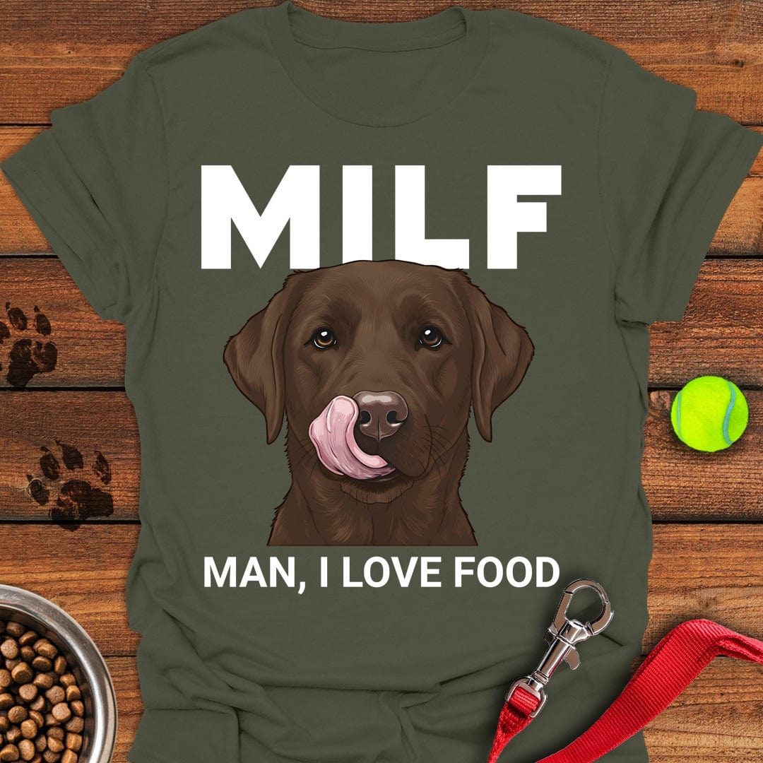 Chocolate Lab MILF Military Green