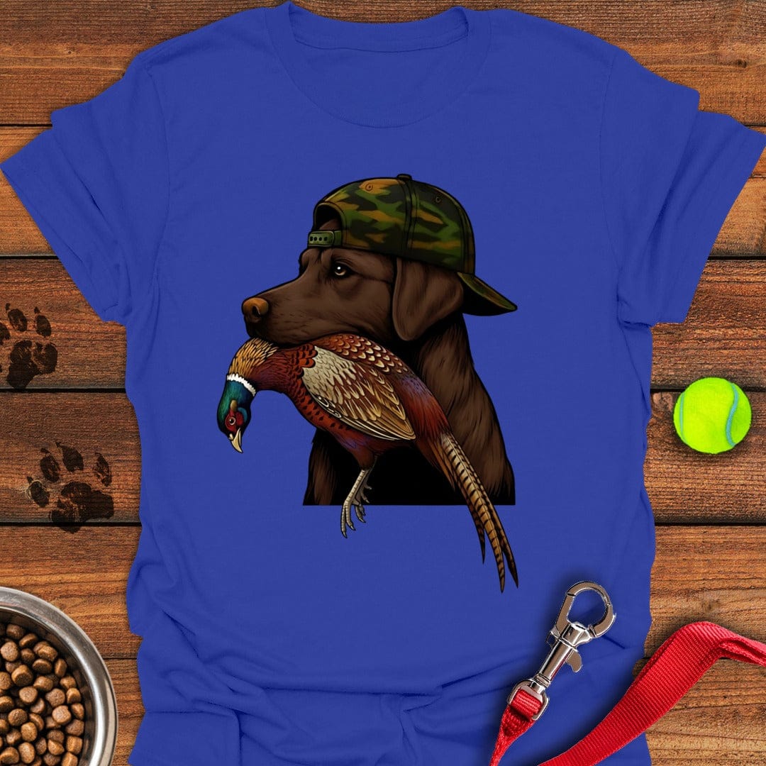 Chocolate Lab Pheasant Hunter Royal