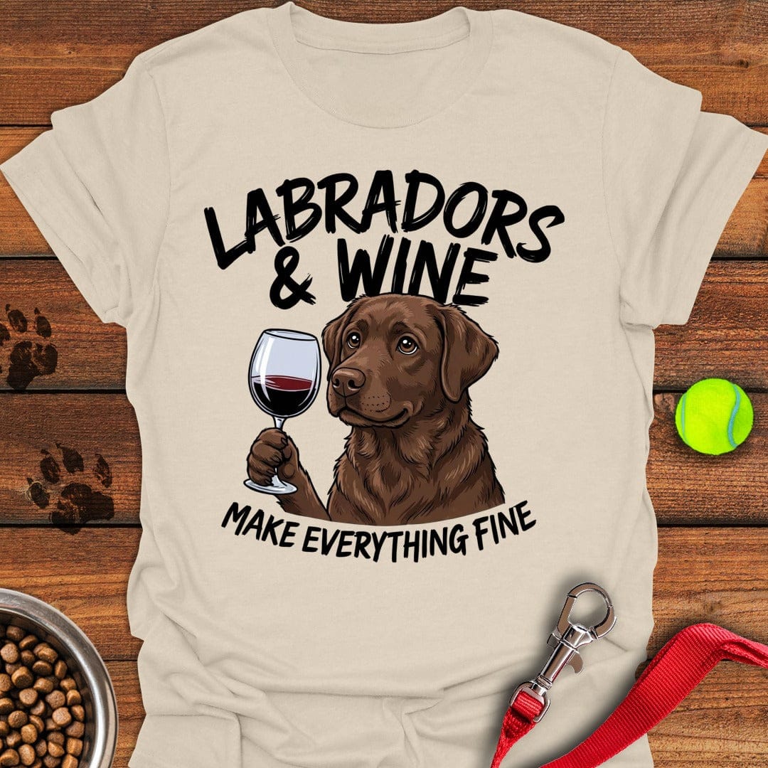 Chocolate Lab & Wine Natural