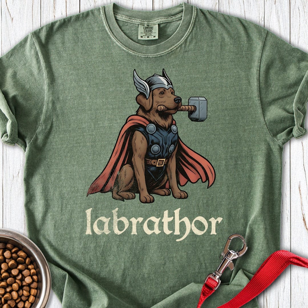 Chocolate Labrathor Premium Tee Moss