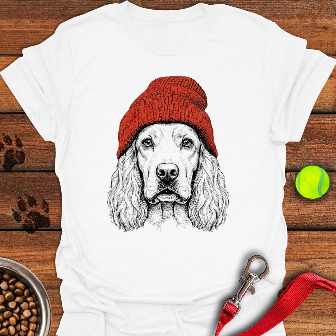 Cocker Beanie White