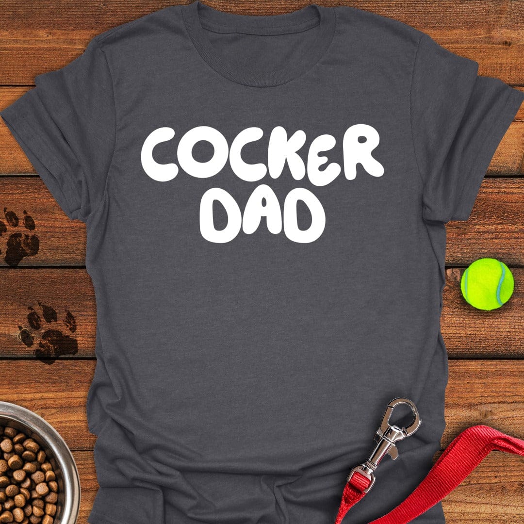 Cocker Dad Dark Heather