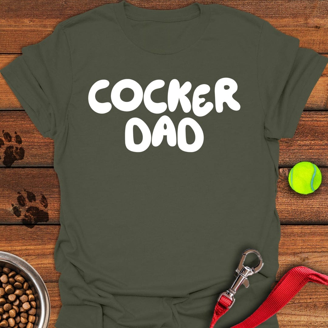 Cocker Dad Military Green