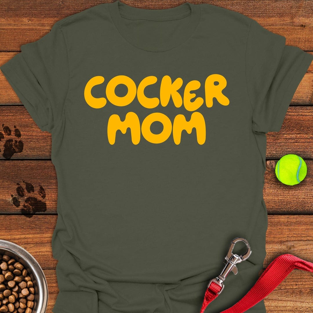 Cocker Mom Military Green