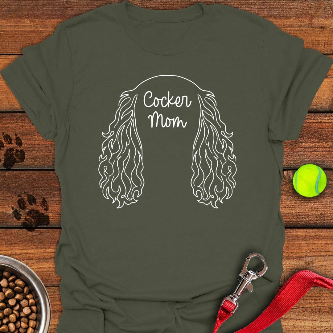 Cocker Mom Military Green