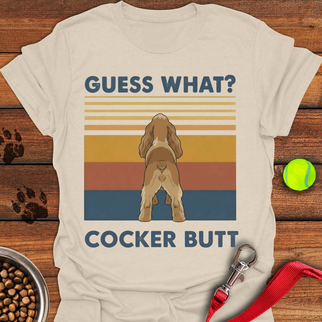 Cocker Spaniel Butt Natural
