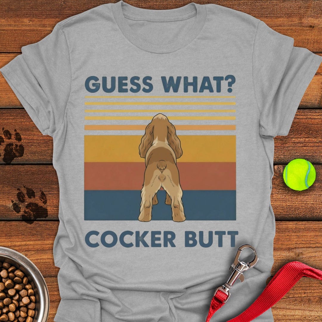 Cocker Spaniel Butt Sport Grey