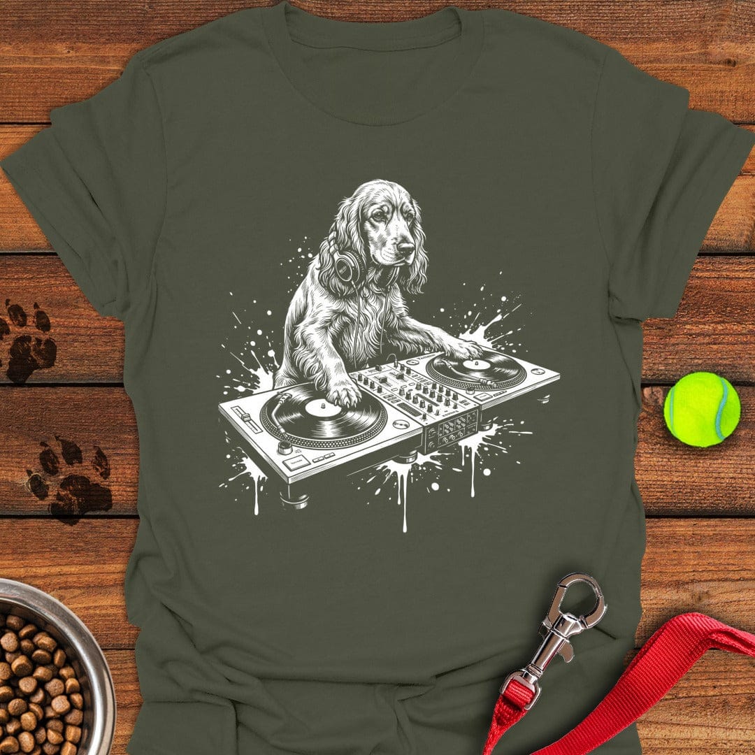 Cocker Spaniel DJ Military Green