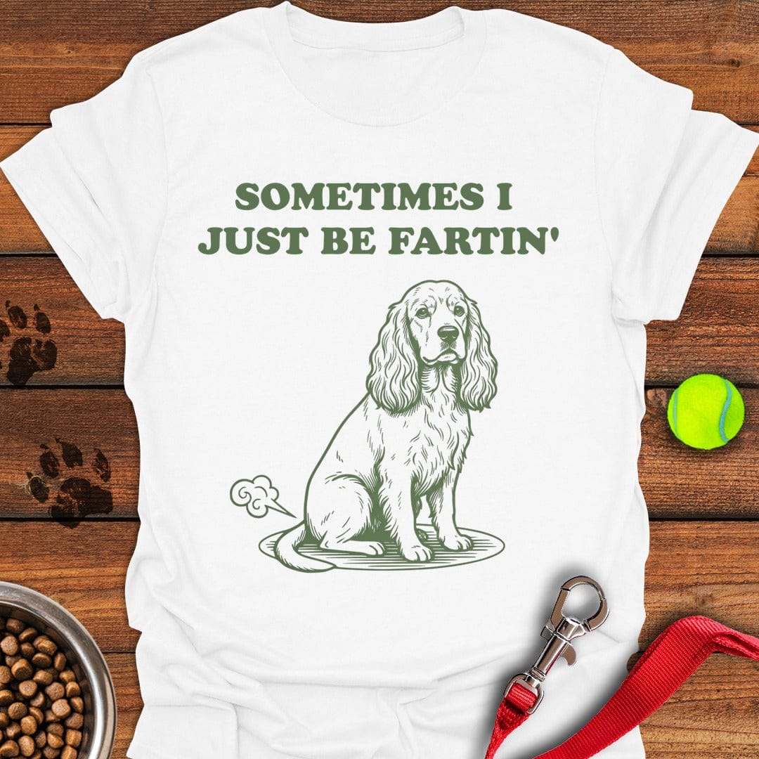 Cocker Spaniel Farts White