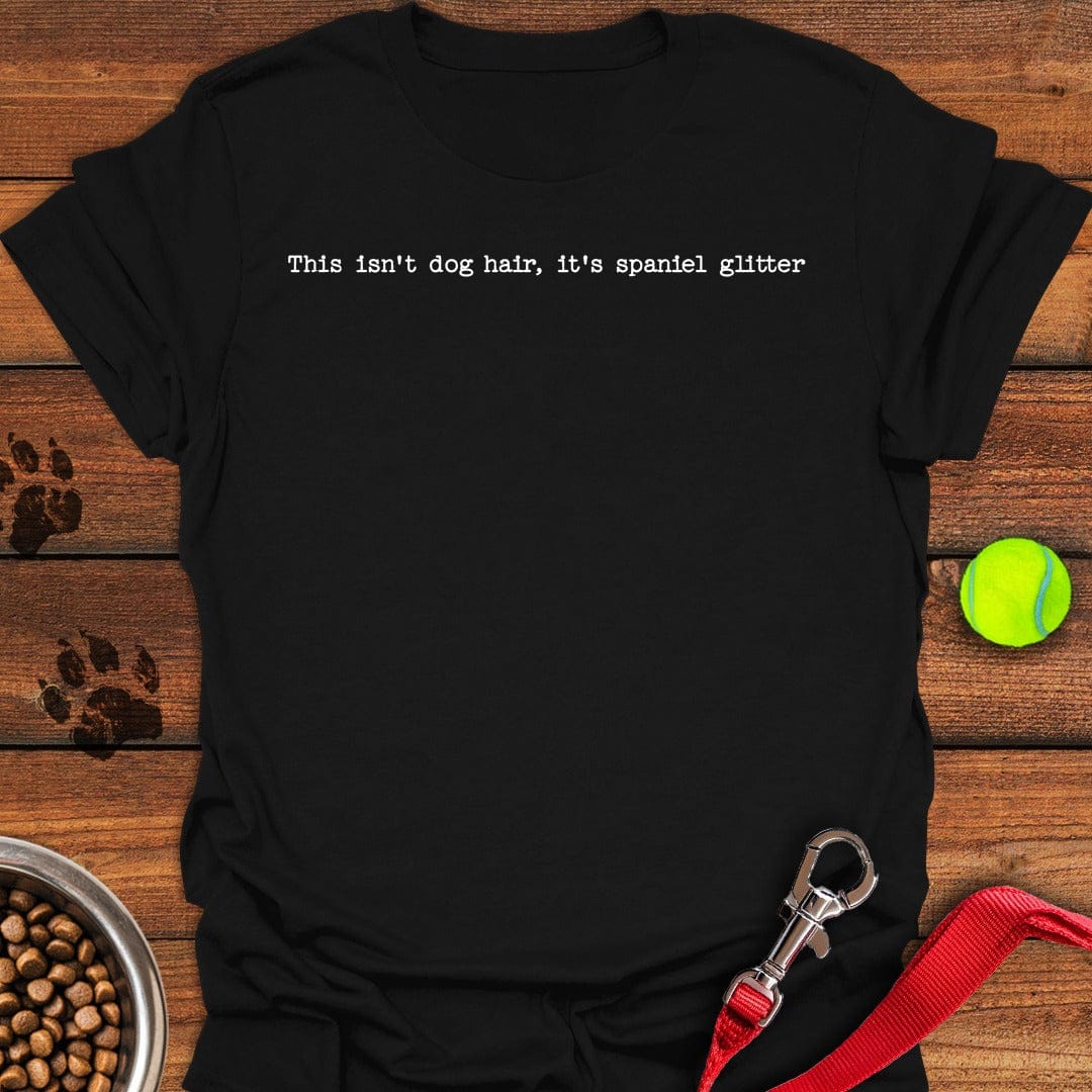 Cocker Spaniel Glitter Black