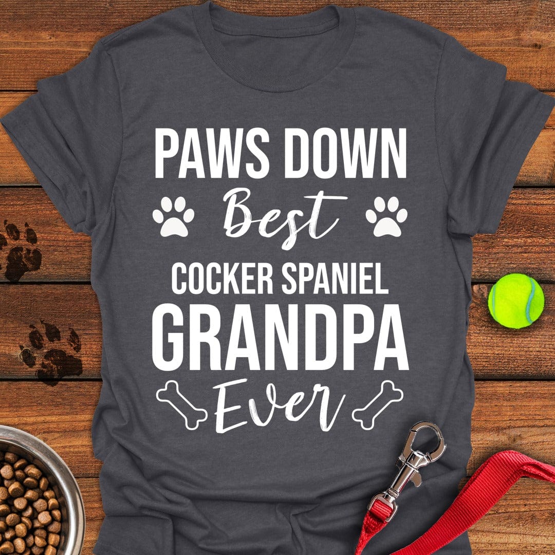 Cocker Spaniel Grandpa Dark Heather