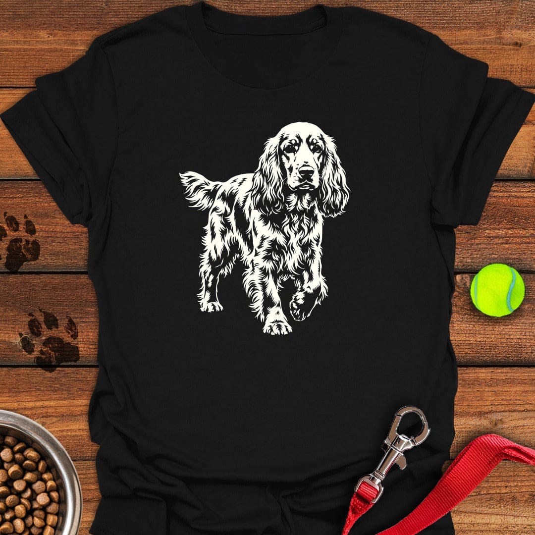 Cocker Spaniel Graphic Black