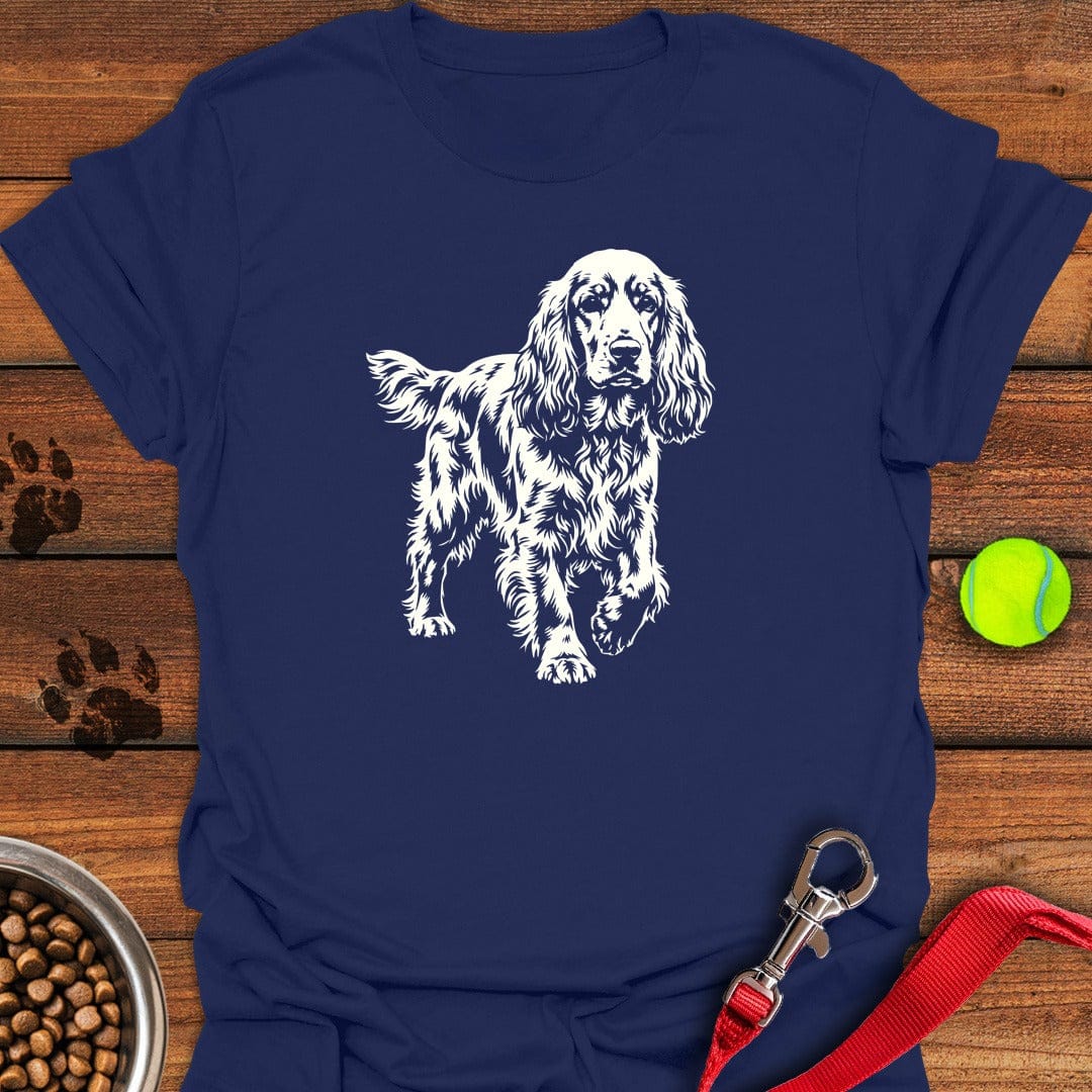 Cocker Spaniel Graphic Navy