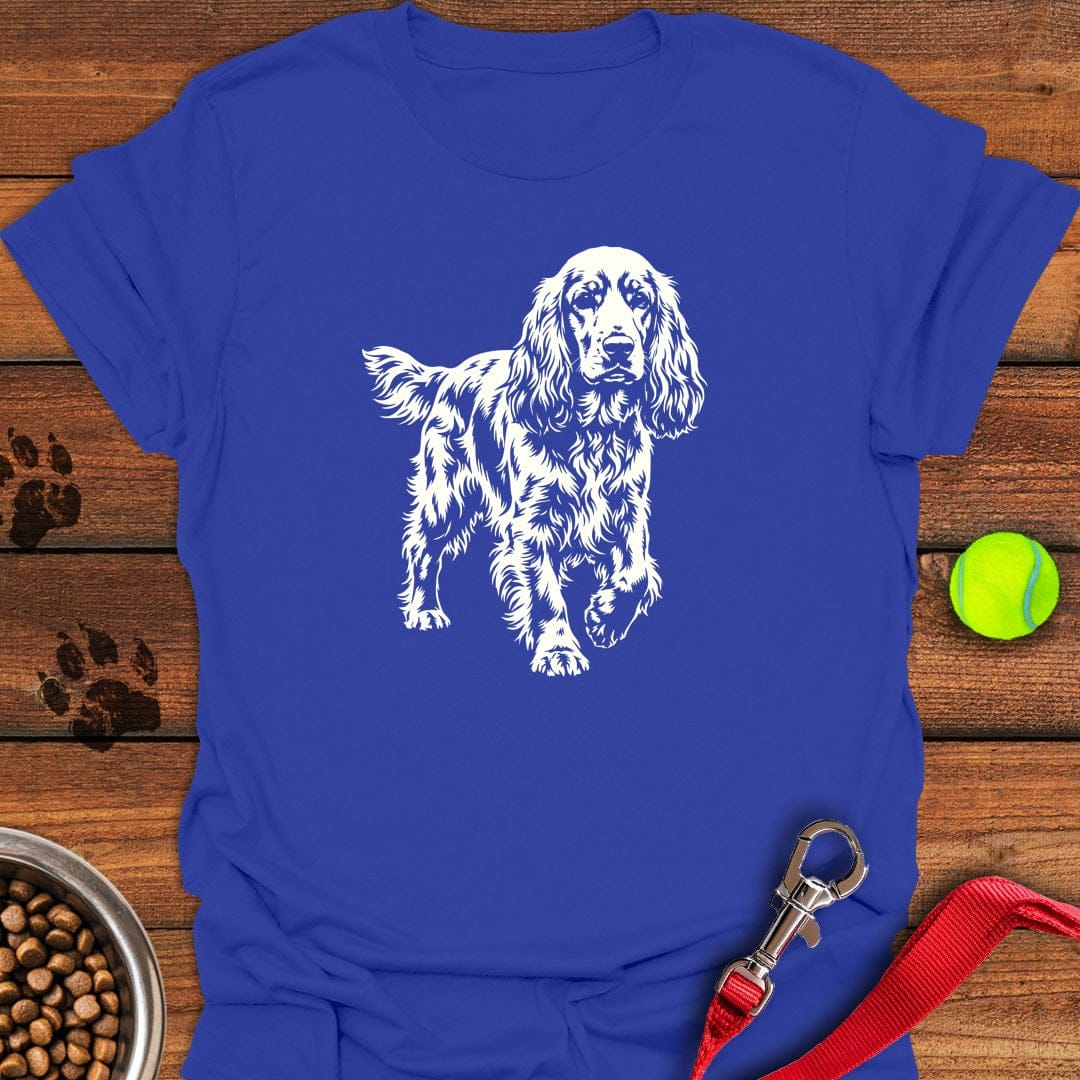 Cocker Spaniel Graphic Royal
