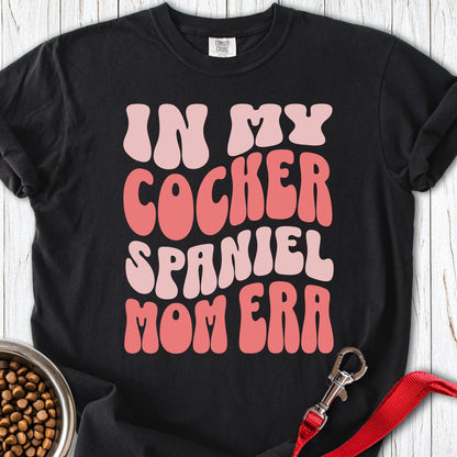 Cocker Spaniel Mom Premium Tee Black