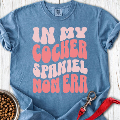 Cocker Spaniel Mom Premium Tee Blue Jean