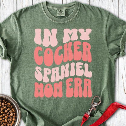 Cocker Spaniel Mom Premium Tee Moss