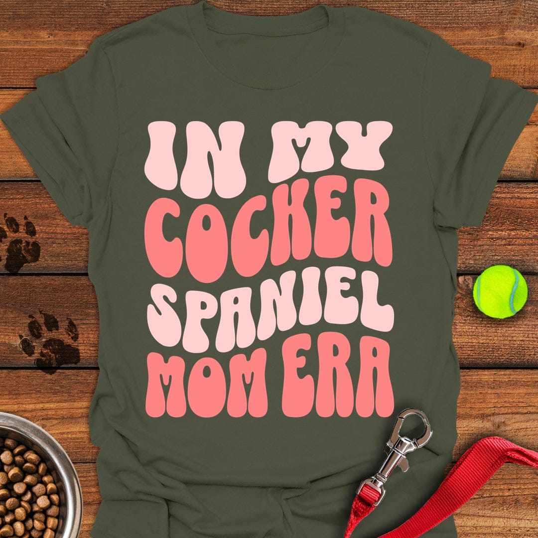 Cocker Spaniel Mom Era Military Green
