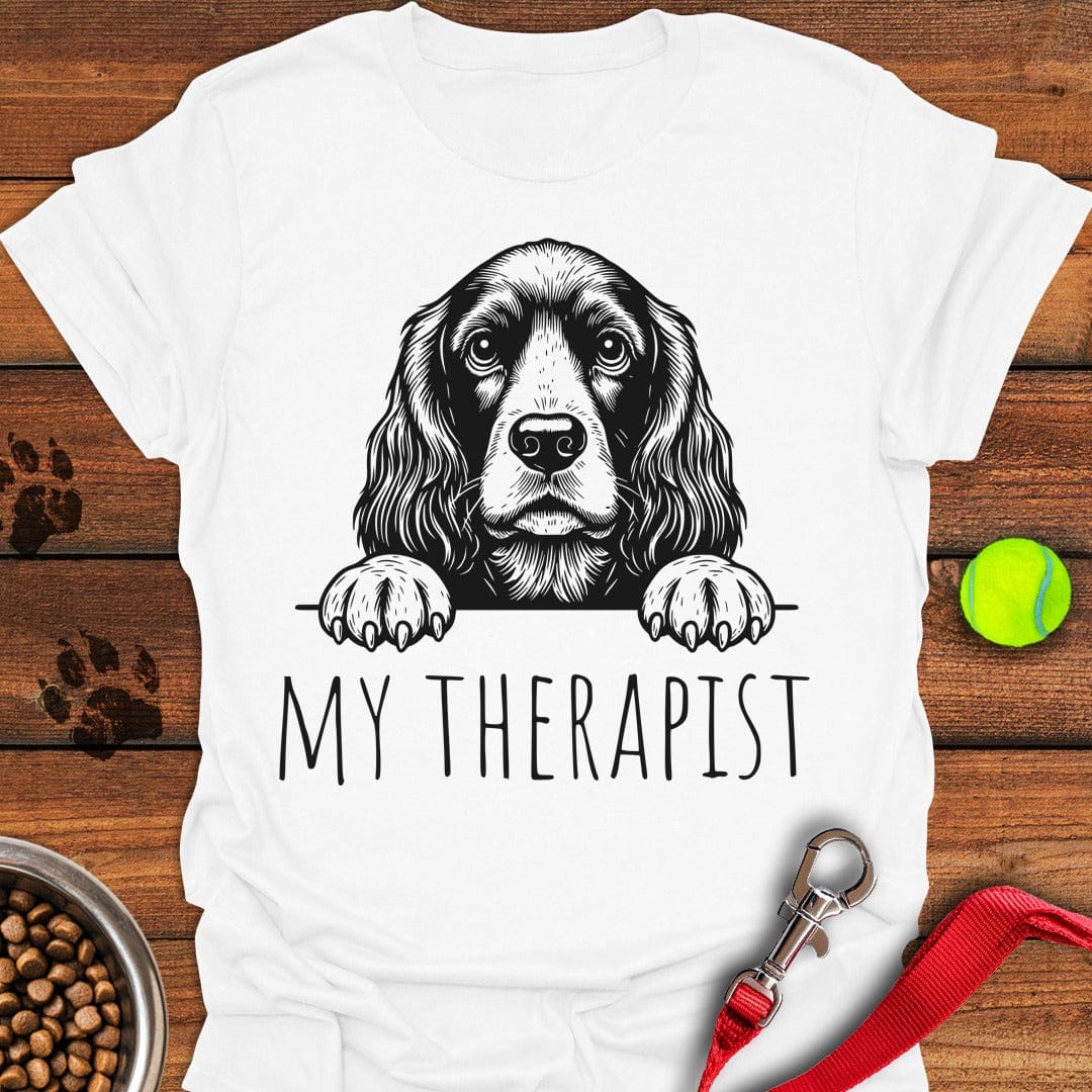 Cocker Spaniel My Therapist White