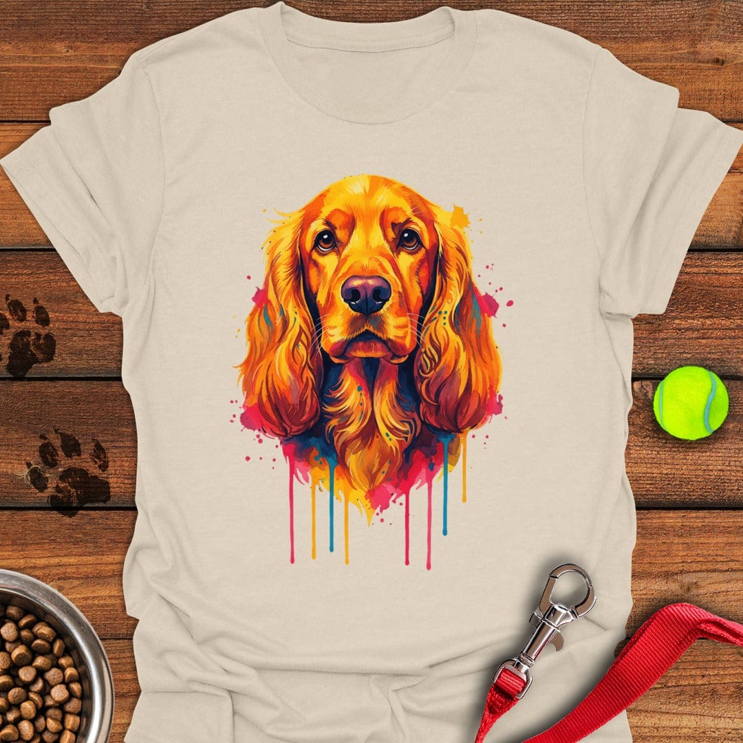 Cocker Spaniel Painting Natural