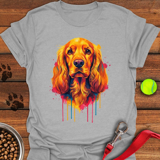 Cocker Spaniel Painting Sport Grey