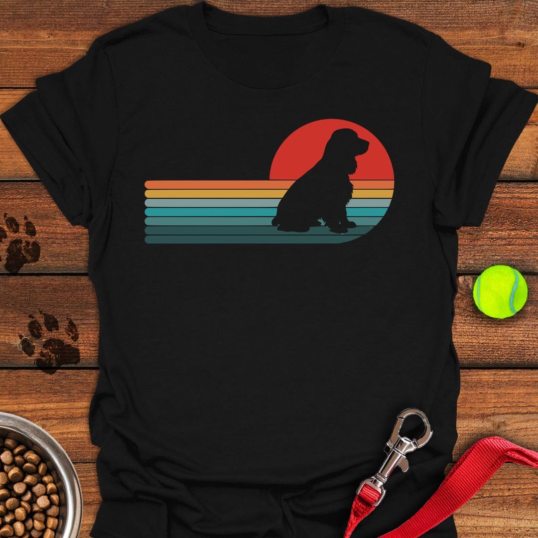 Cocker Spaniel Retro Black