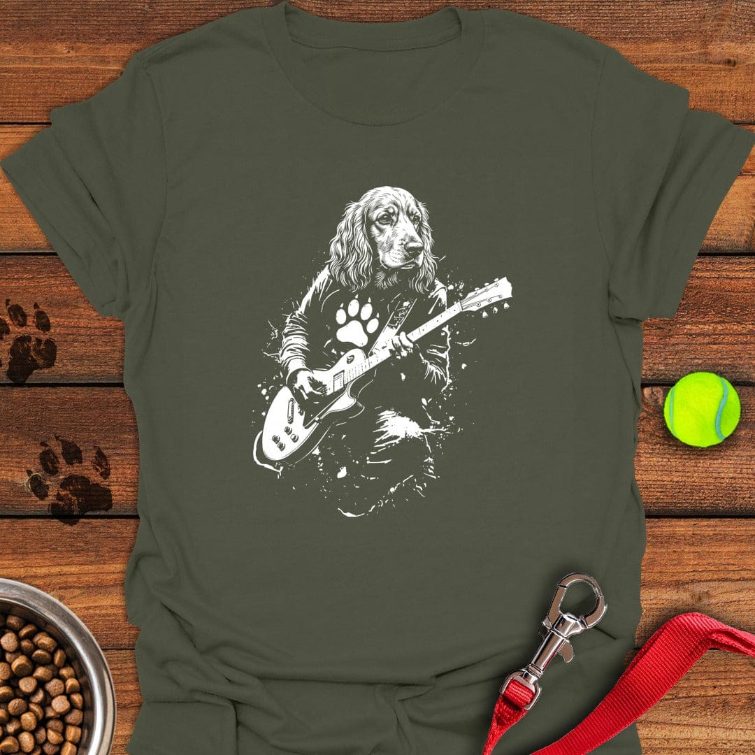 Cocker Spaniel Rocker Military Green
