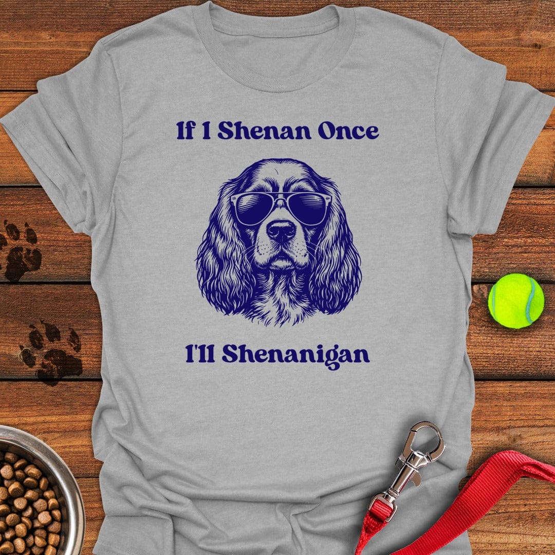 Cocker Spaniel Shenanigan Sport Grey