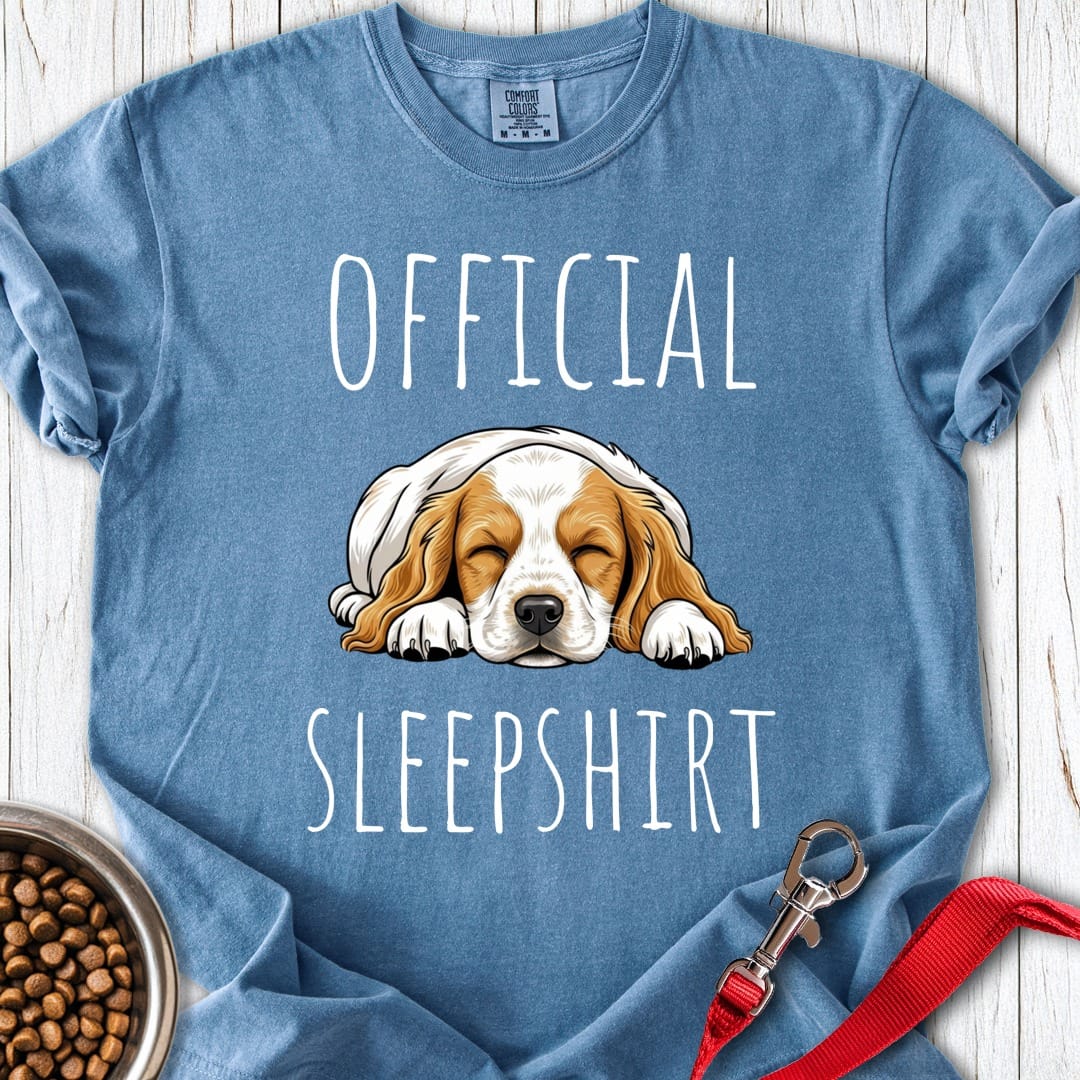 Cocker Spaniel Sleepshirt Premium Tee Blue Jean