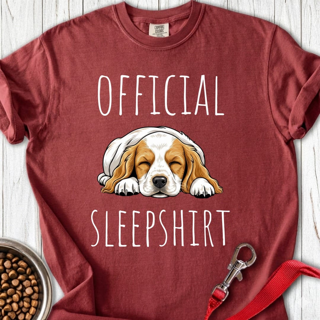 Cocker Spaniel Sleepshirt Premium Tee Brick