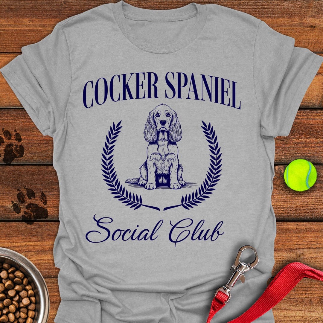 Cocker Spaniel Social Club Sport Grey