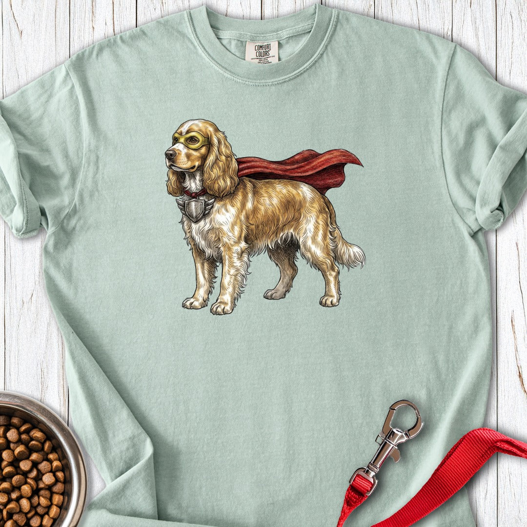 Cocker Spaniel Superhero Premium Tee Bay